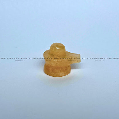 CITRINE SHIVLING (1 Inch) (Abundance, Creativity, Success And Confidence)  image 8