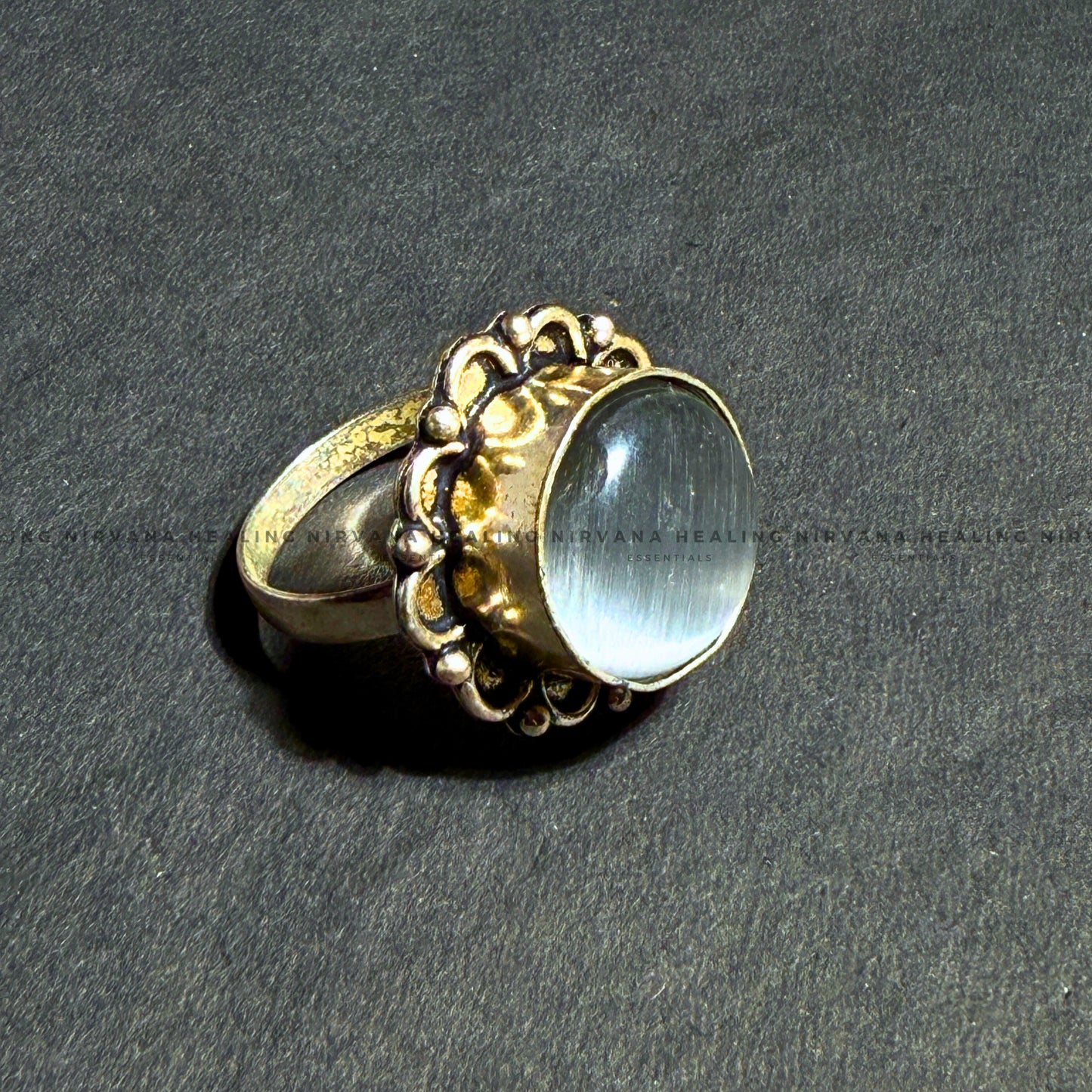 SPHATIK ROUND RING (Mental Clarity, Master Healer And Energy Amplifier) image 4