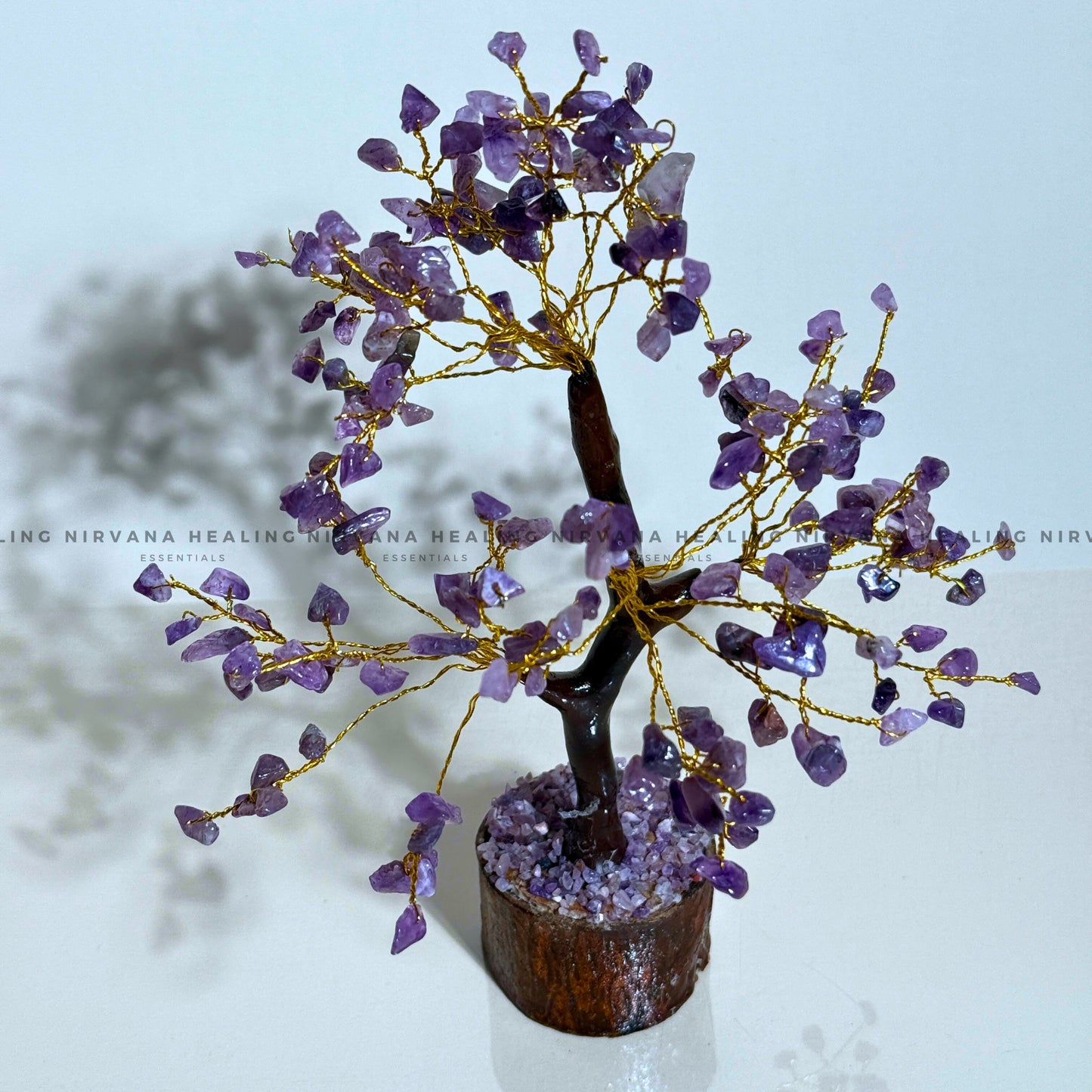 AMETHYST CRYSTAL TREE Approx 200 Beads (Meditation, Stress Reduction, Intuition and Manifestation) image 2