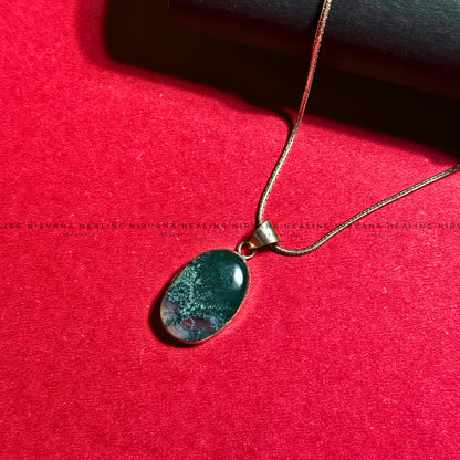 BLACK TOURMALINE OVAL PENDANT (Protection, Grounding, Shielding And Growth) image 2