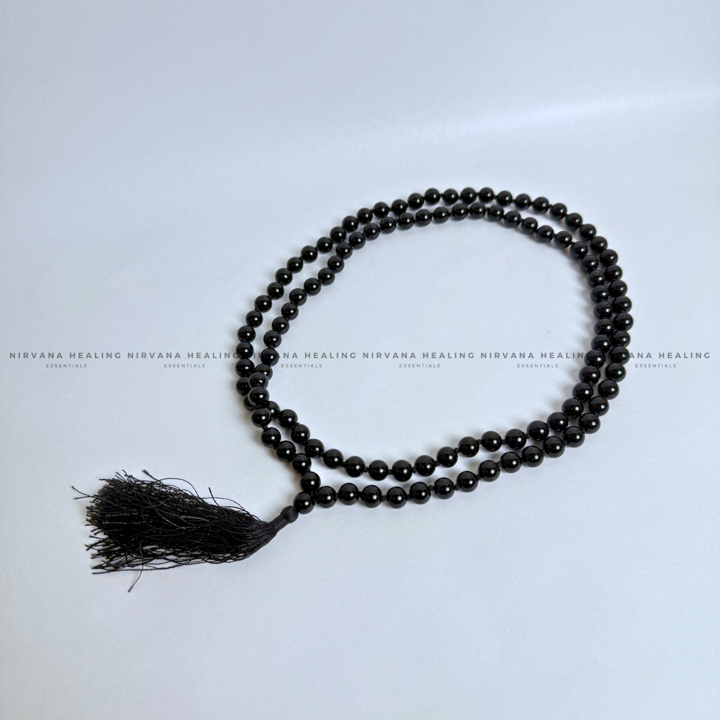 BLACK TOURMALINE MALA (Protection, Grounding, Shielding And Growth) image 4