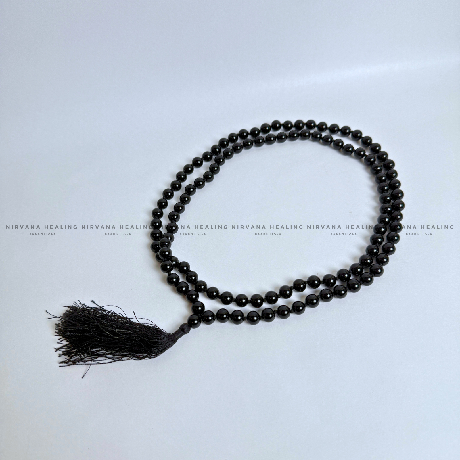 BLACK TOURMALINE MALA (Protection, Grounding, Shielding And Growth) image 4