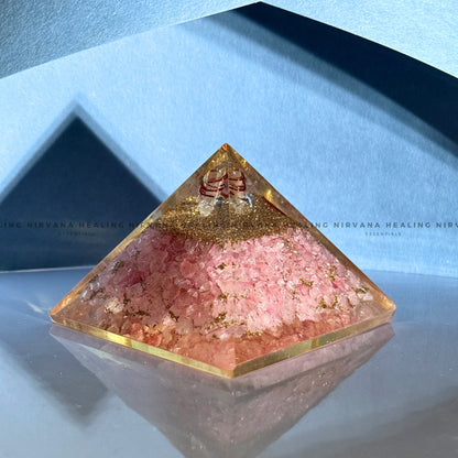 ROSE QUARTZ PYRAMID (Love, Romance, Relationship And Emotion Balance) image 1