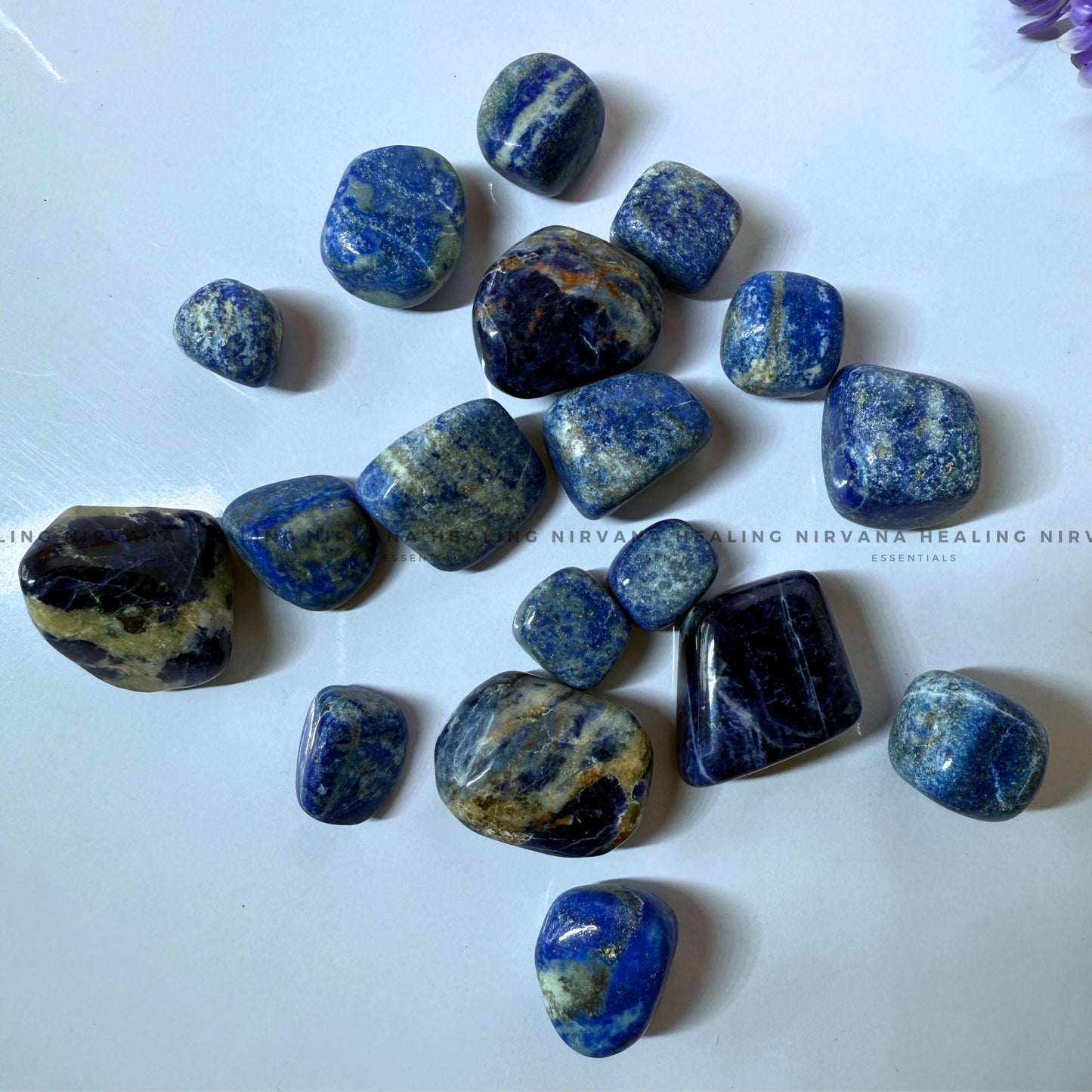 LAPIS LAZULI TUMBLE STONES (Communication, Truth, Ease Of Expression And Wisdom) image 2