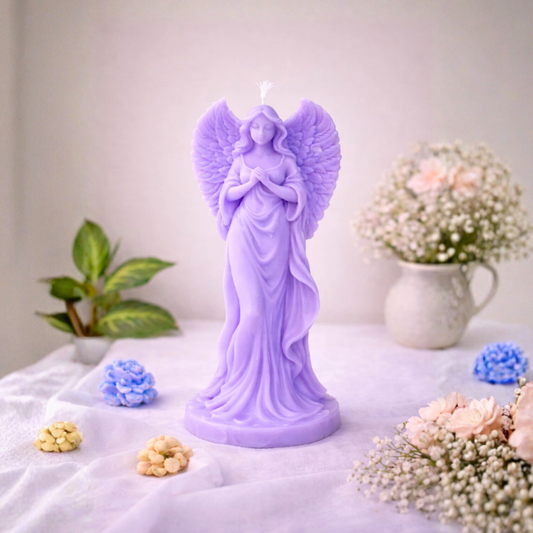 ARCHANGEL RITUAL CANDLE (Made From Natural Beeswax) image 1