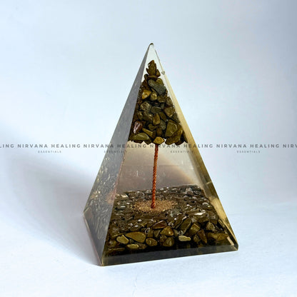 PYRITE PYRAMID (Money Magnet, Prosperity, Fame, Abundance). image 2