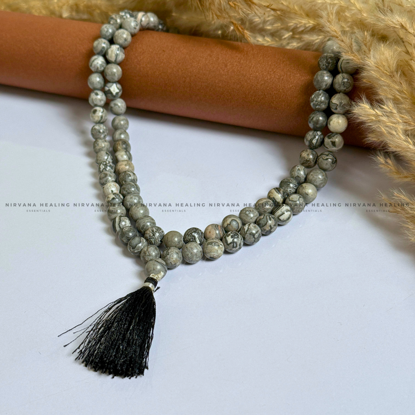 PICASSO JASPER MALA (Stone of Creativity, Balance & Transformation) image 2