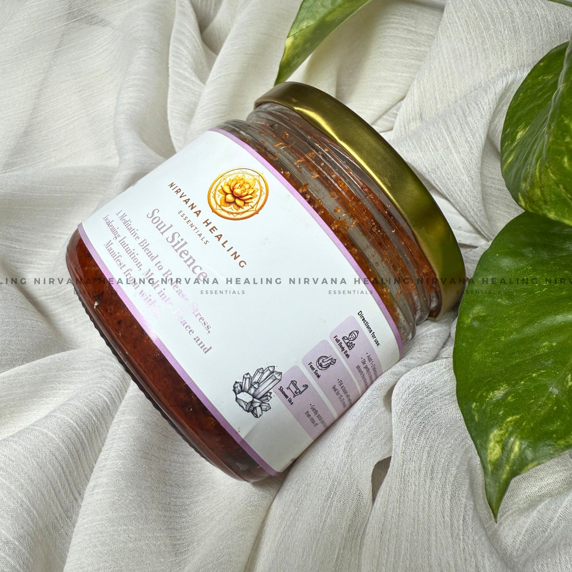 SOUL SILENCE - (Crystal-Infused Bath Salt) image 1