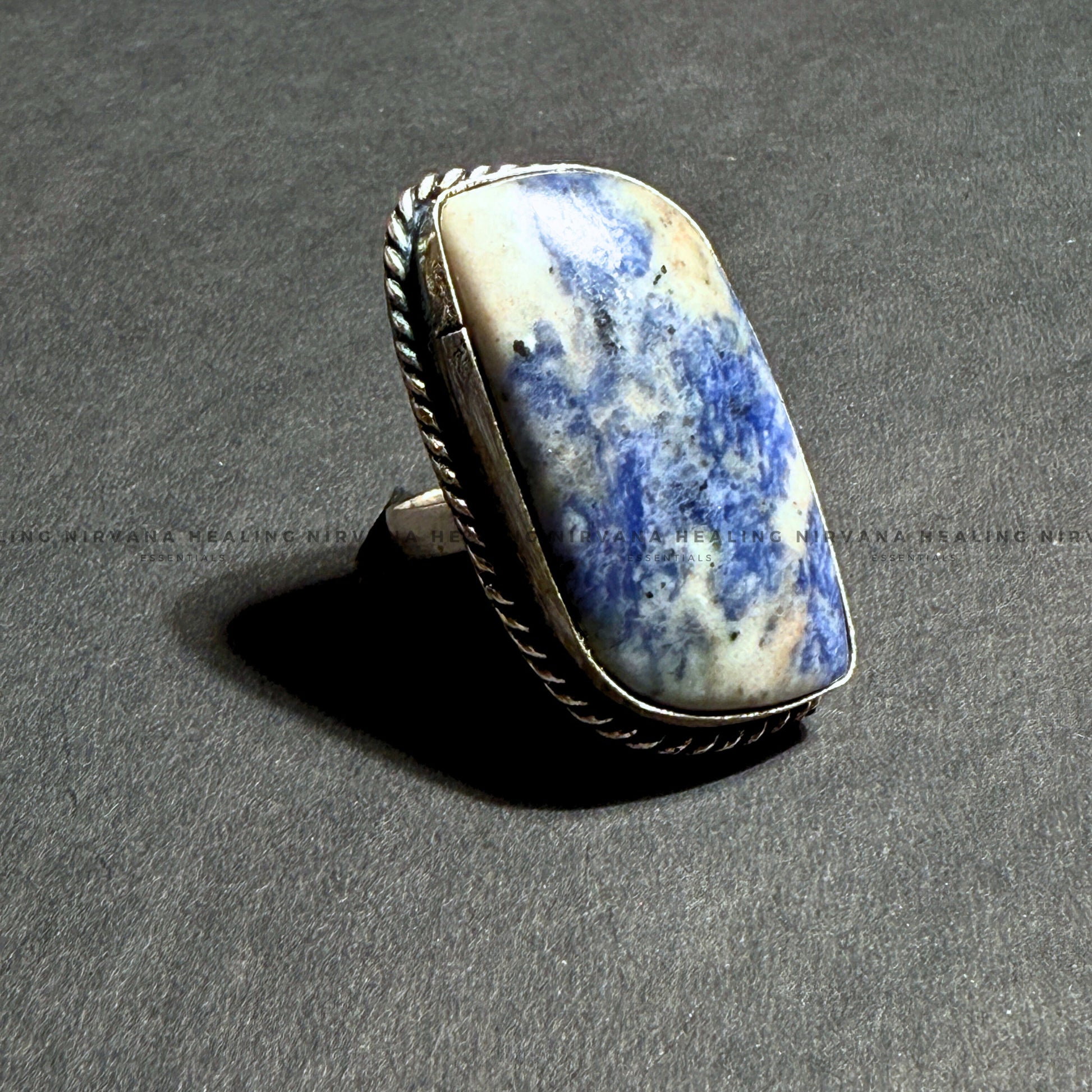 LAPIS LAZULI RING (Communication, Truth, Ease Of Expression And Wisdom) image 2