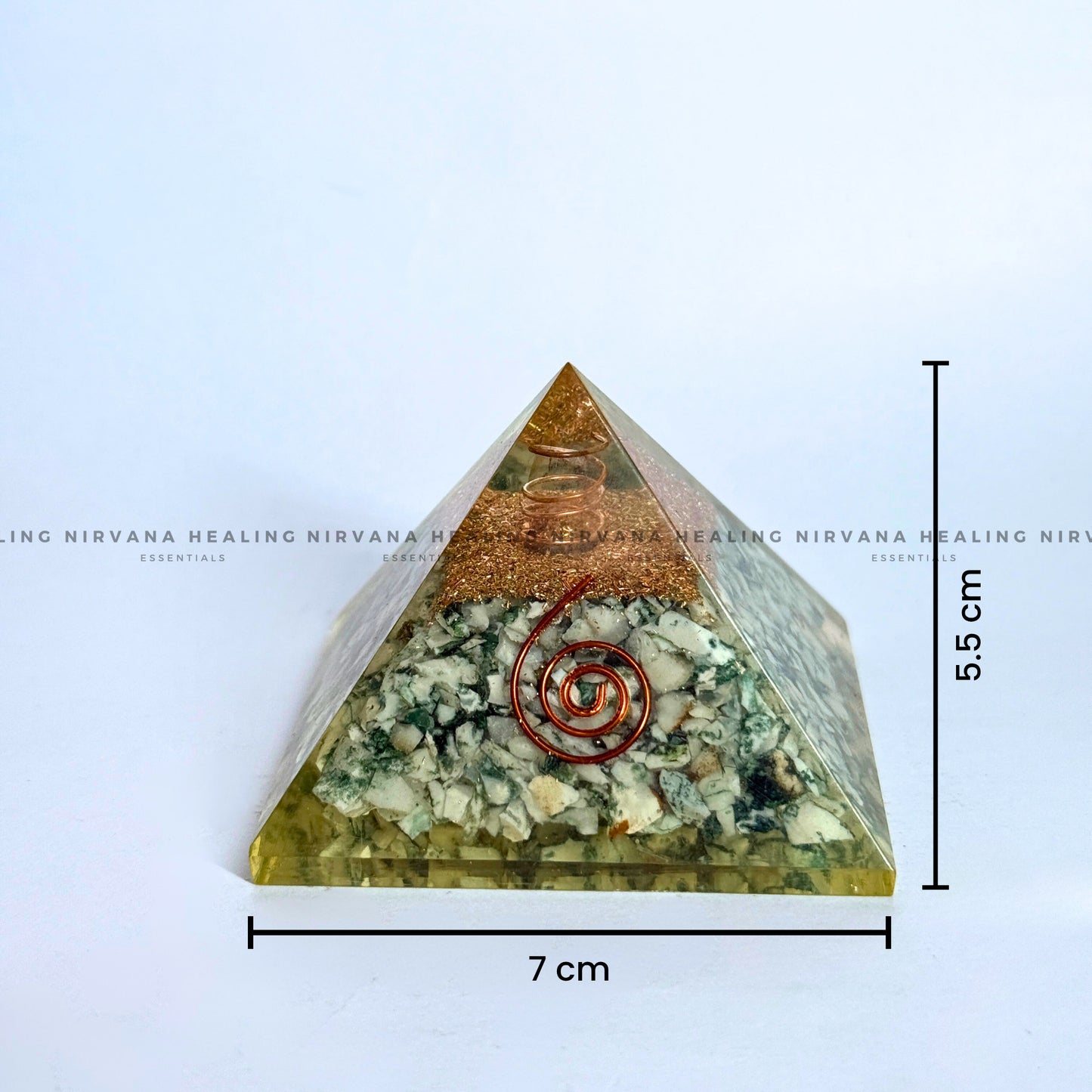 TREE AGATE PYRAMID (Abundance, Nature Connection And Inner Peace) image 2
