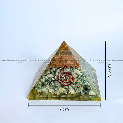 TREE AGATE PYRAMID (Abundance, Nature Connection And Inner Peace) image 2