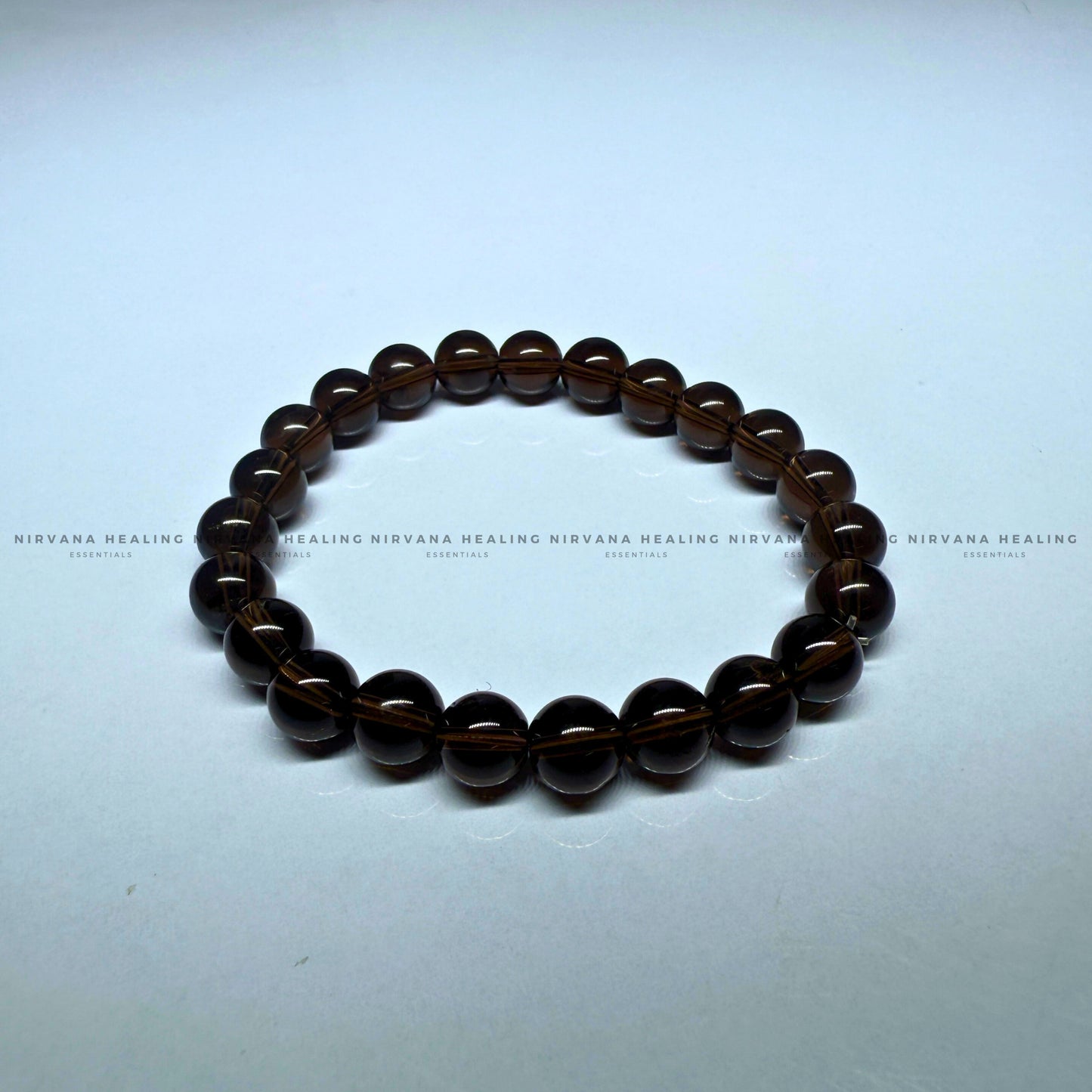 GARNET ROUND BEADED BRACELET (Commitment, Passion, Grounding, Courage) image 2