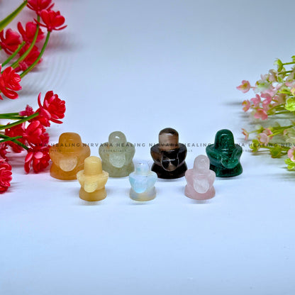 GREEN AVENTURINE SHIVLING (1 Inch) (Luck, Money, Abundance, Career And Growth).  image 5