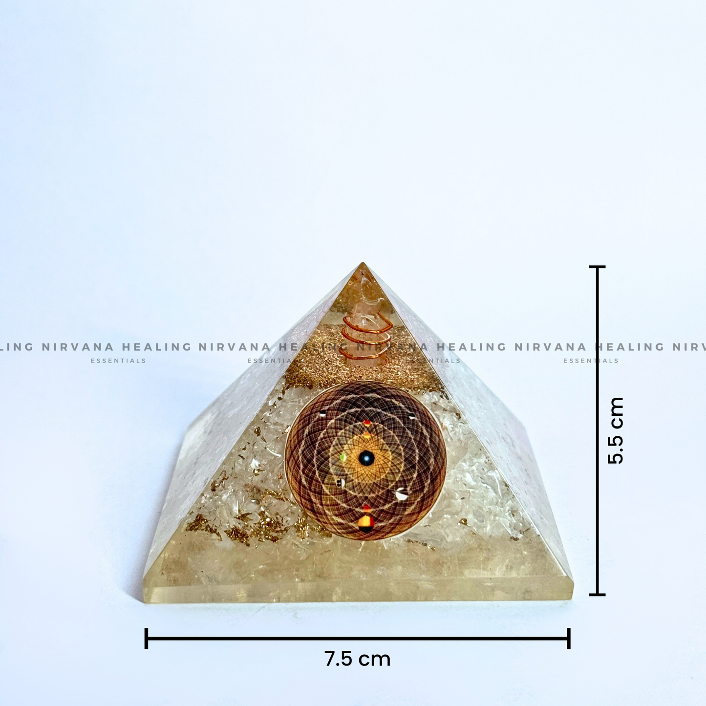SELENITE PYRAMID (Aura Cleansing, Charging, Cleansing And Purification). image 2