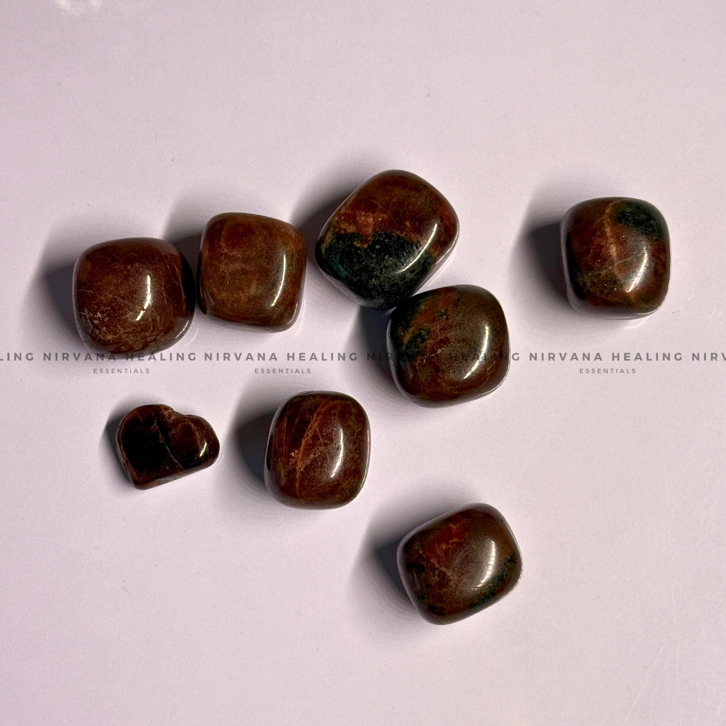 GARNET RED TUMBLE STONES (Commitment, Passion, Grounding And Courage) image 3