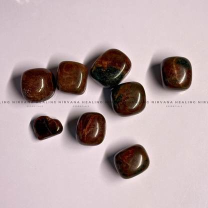 GARNET RED TUMBLE STONES (Commitment, Passion, Grounding And Courage) image 3