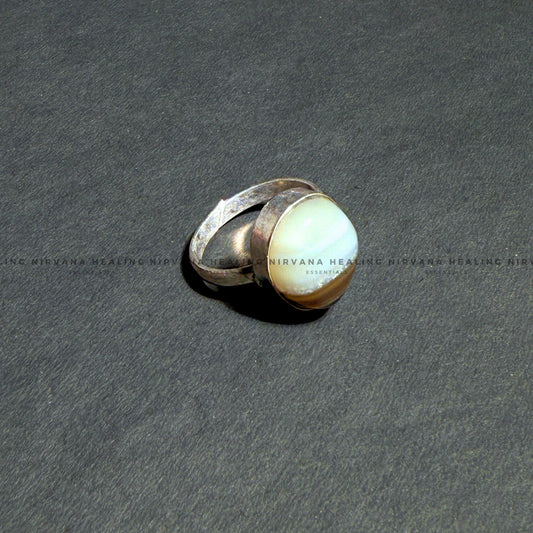 TIGER EYE ROUND RING (Bold, Courage, Willpower And Strength) image 1