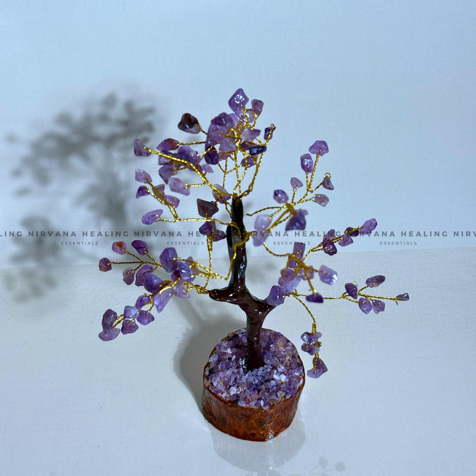 AMETHYST CRYSTAL TREE Approx 100 Beads (Meditation, Stress Reduction, Intuition and Manifestation) image 3