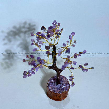 AMETHYST CRYSTAL TREE Approx 100 Beads (Meditation, Stress Reduction, Intuition and Manifestation) image 3