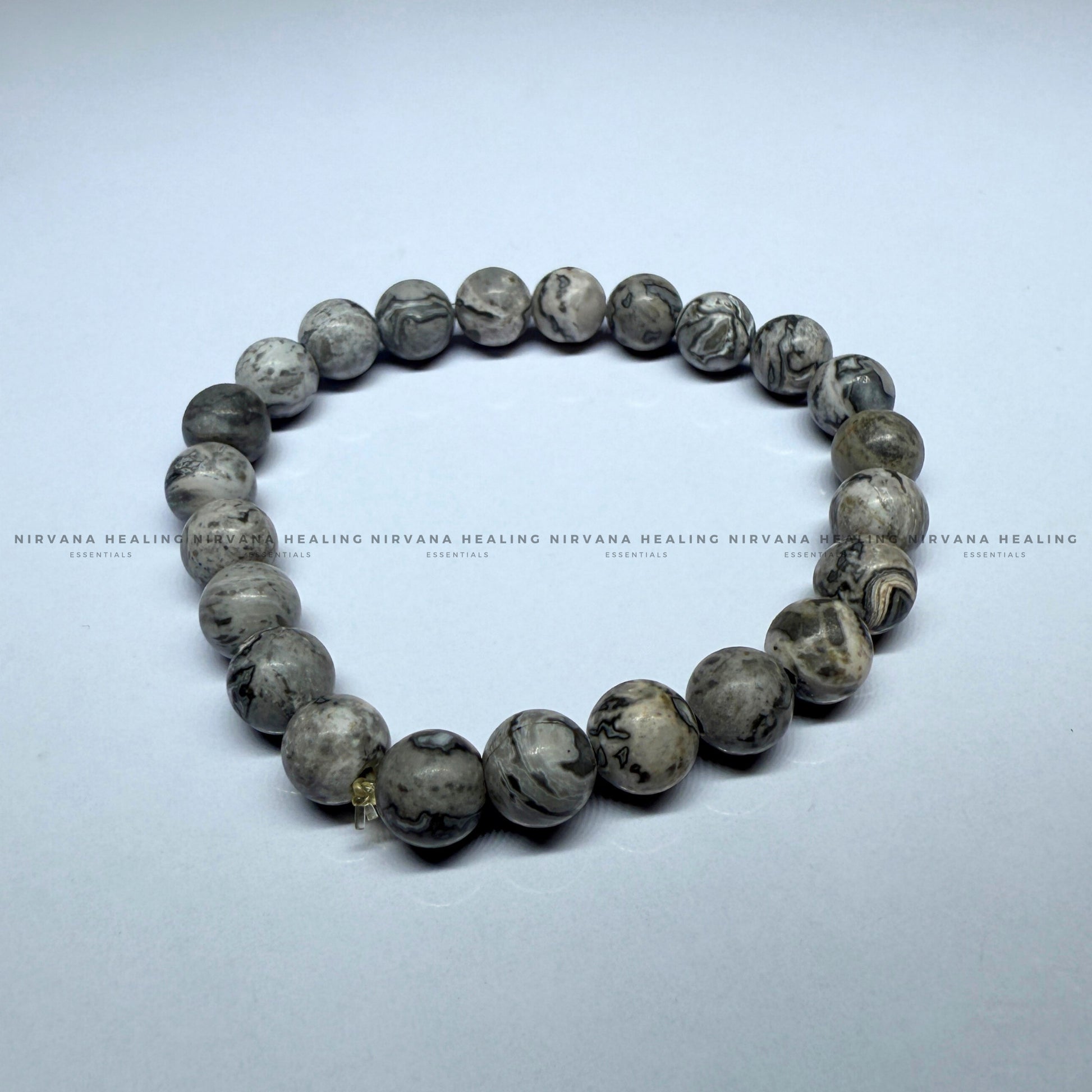 CATS EYE ROUND BEADED BRACELET (Intuition, Awareness And Protection) image 2