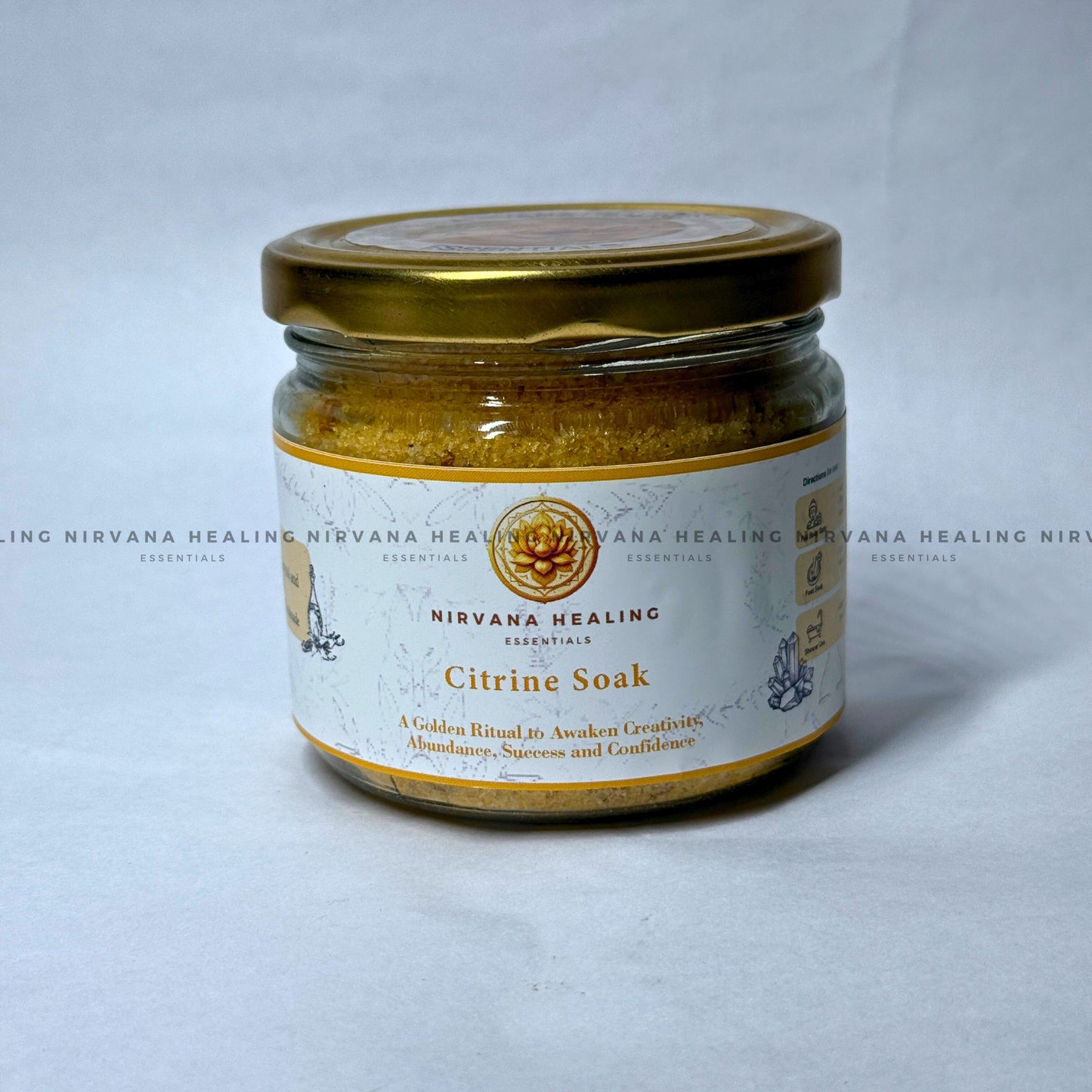 CITRINE SOAK (Crystal-Infused Bath Salt) image 5