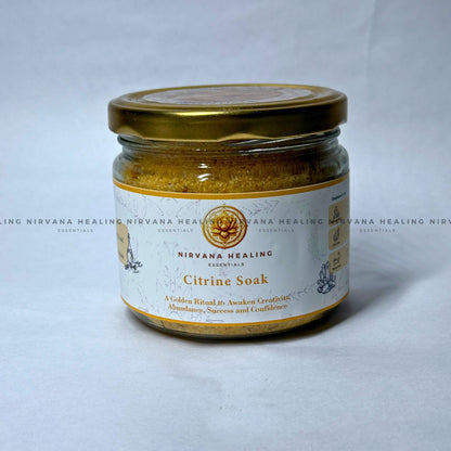 CITRINE SOAK (Crystal-Infused Bath Salt) image 5