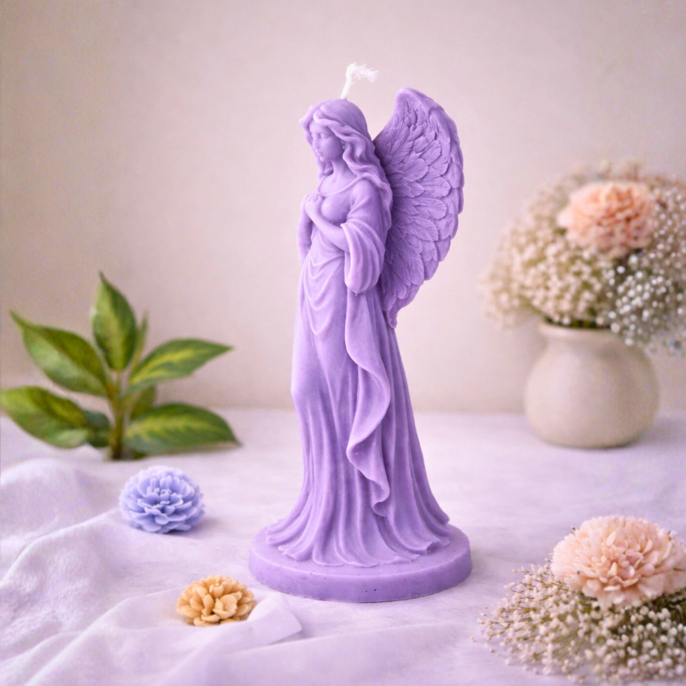 ARCHANGEL RITUAL CANDLE (Made From Natural Beeswax) image 2