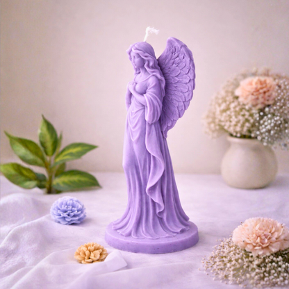 ARCHANGEL RITUAL CANDLE (Made From Natural Beeswax) image 2