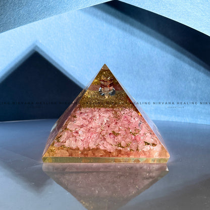 ROSE QUARTZ PYRAMID (Love, Romance, Relationship And Emotion Balance) image 3
