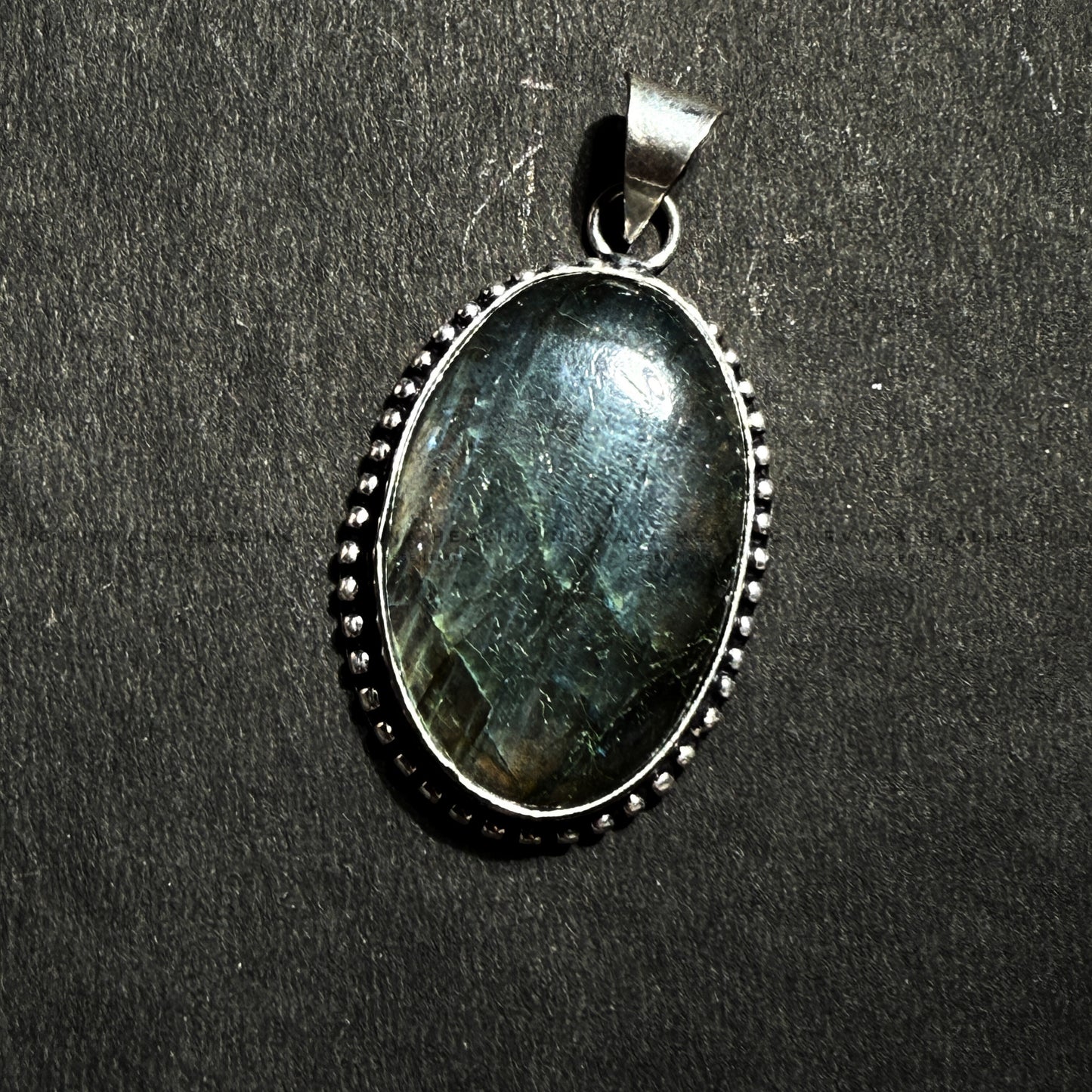 LABRADORITE CRYSTAL DESIGNER PENDANT (Intuition, Inner Power And Transformation).  image 3