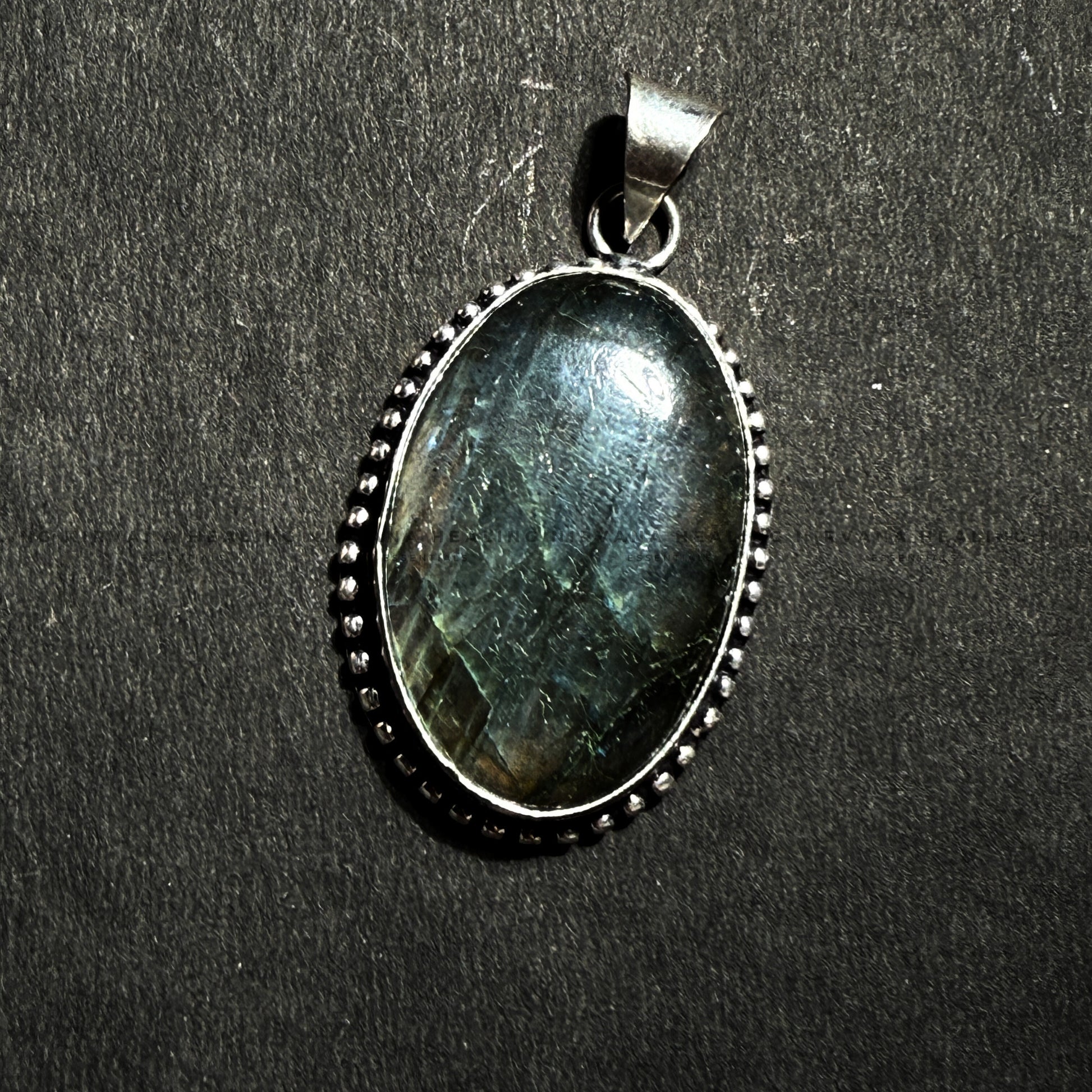 LABRADORITE CRYSTAL DESIGNER PENDANT (Intuition, Inner Power And Transformation).  image 3