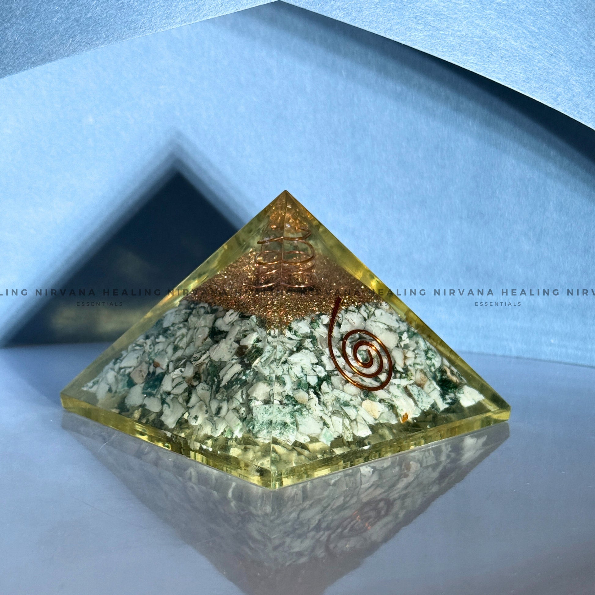 TREE AGATE PYRAMID (Abundance, Nature Connection And Inner Peace) image 3