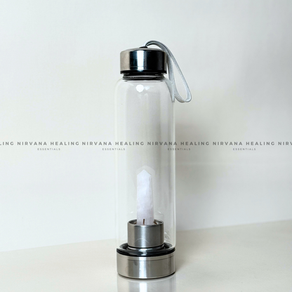 ROSE QUARTZ INFUSED CRYSTAL ELIXIR BOTTLE (Love, Romance, Relationship, Emotion And Balance) image 5