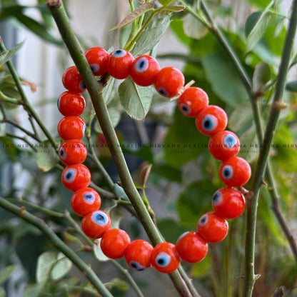 ORANGE EVIL EYE BRACELET (Creativity, Courage And Protection) image 4