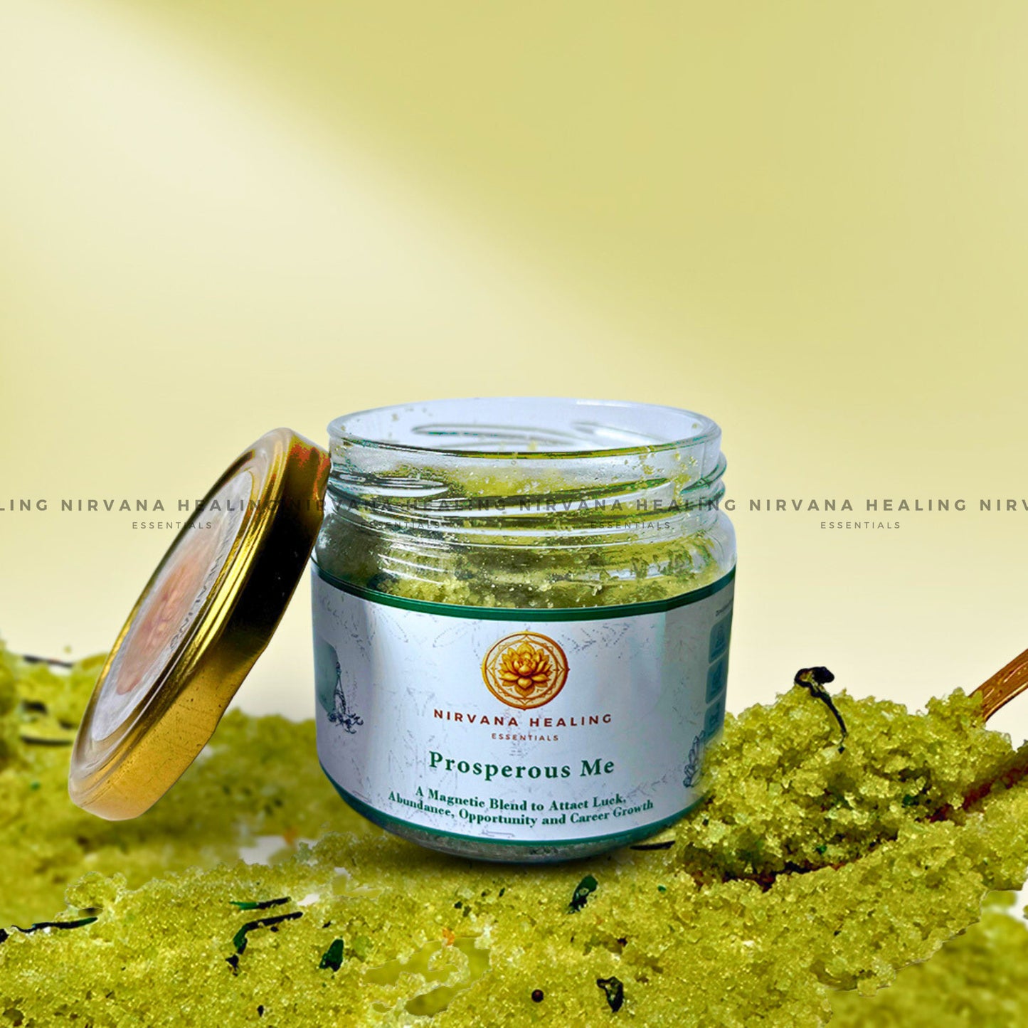 PROSPEROUS ME - (Crystal-Infused Bath Salt) image 0