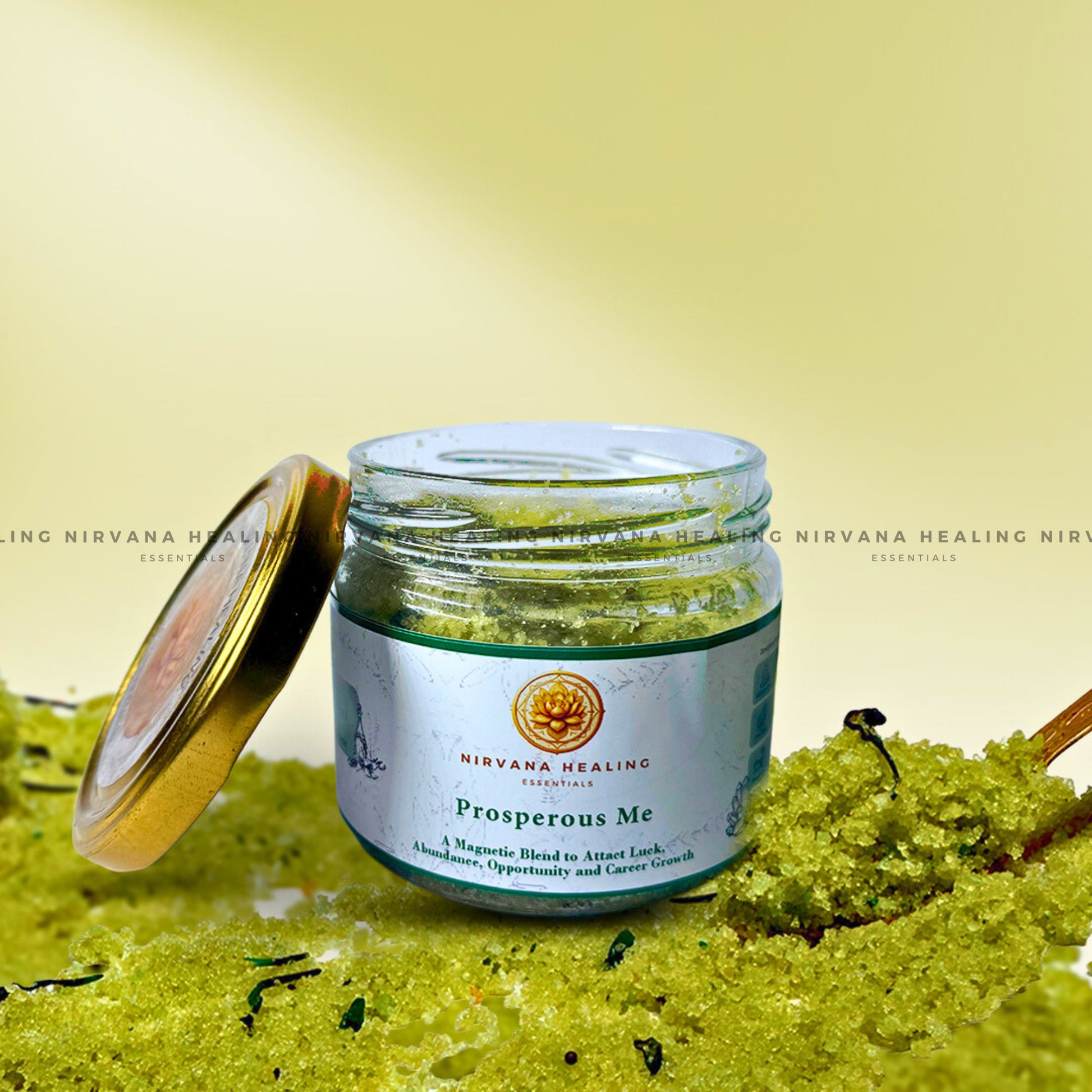 PROSPEROUS ME - (Crystal-Infused Bath Salt) image 0