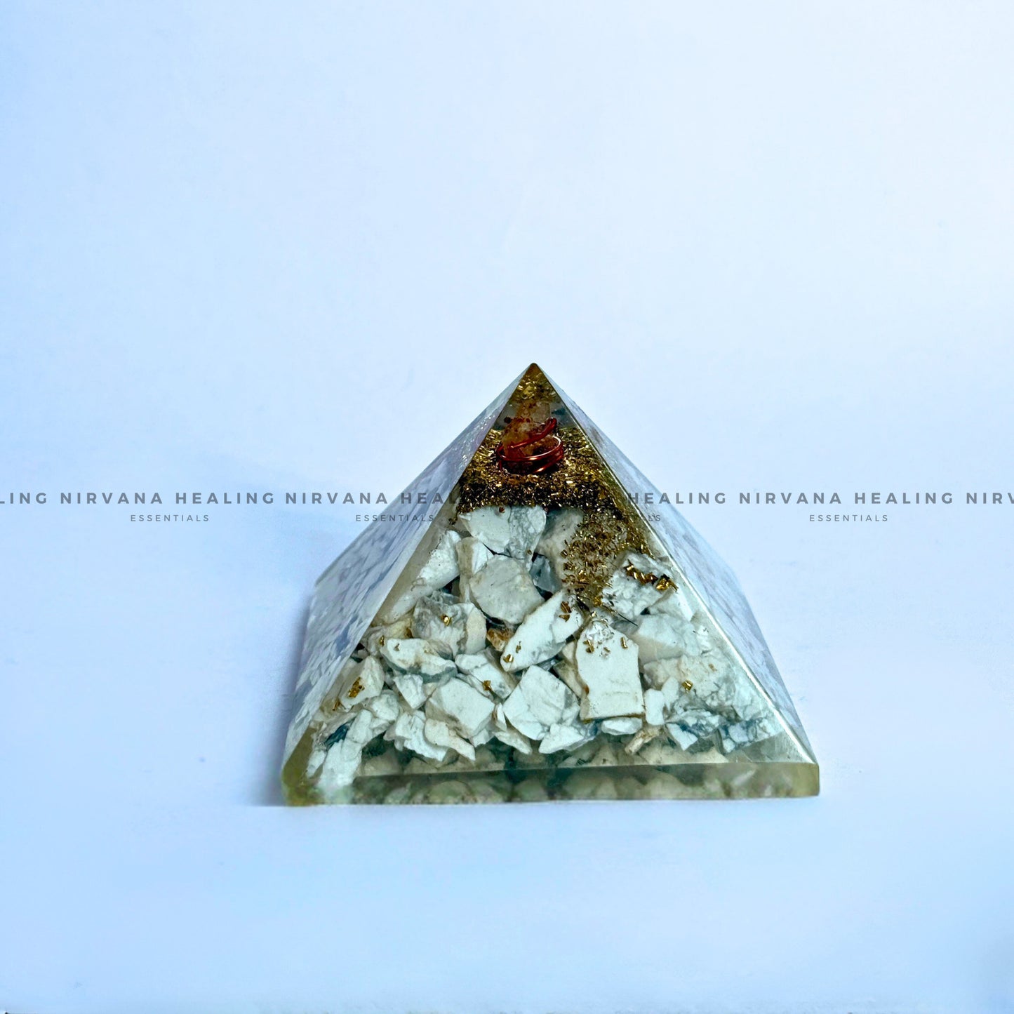 HOWLITE PYRAMID (Peace, Sleep, Patience And Spiritual Awakening) image 2