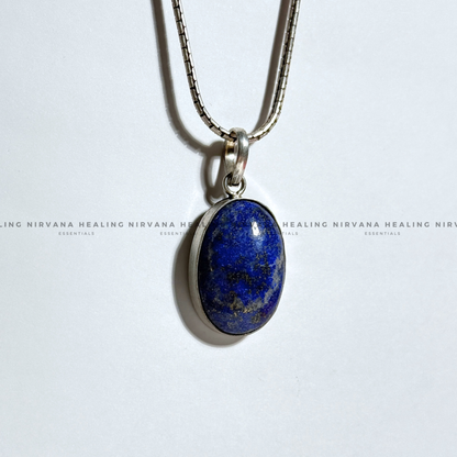 SODALITE OVAL PENDANT (Sodalite Creativity, Expression, Logic And Communication) image 1