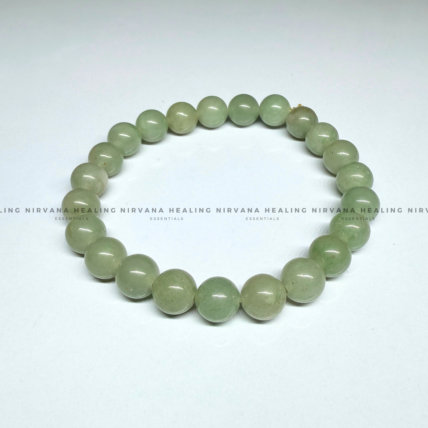 GREEN AVENTURINE ROUND BRACELET (Luck, Money, Abundance, Career And Growth). image 3