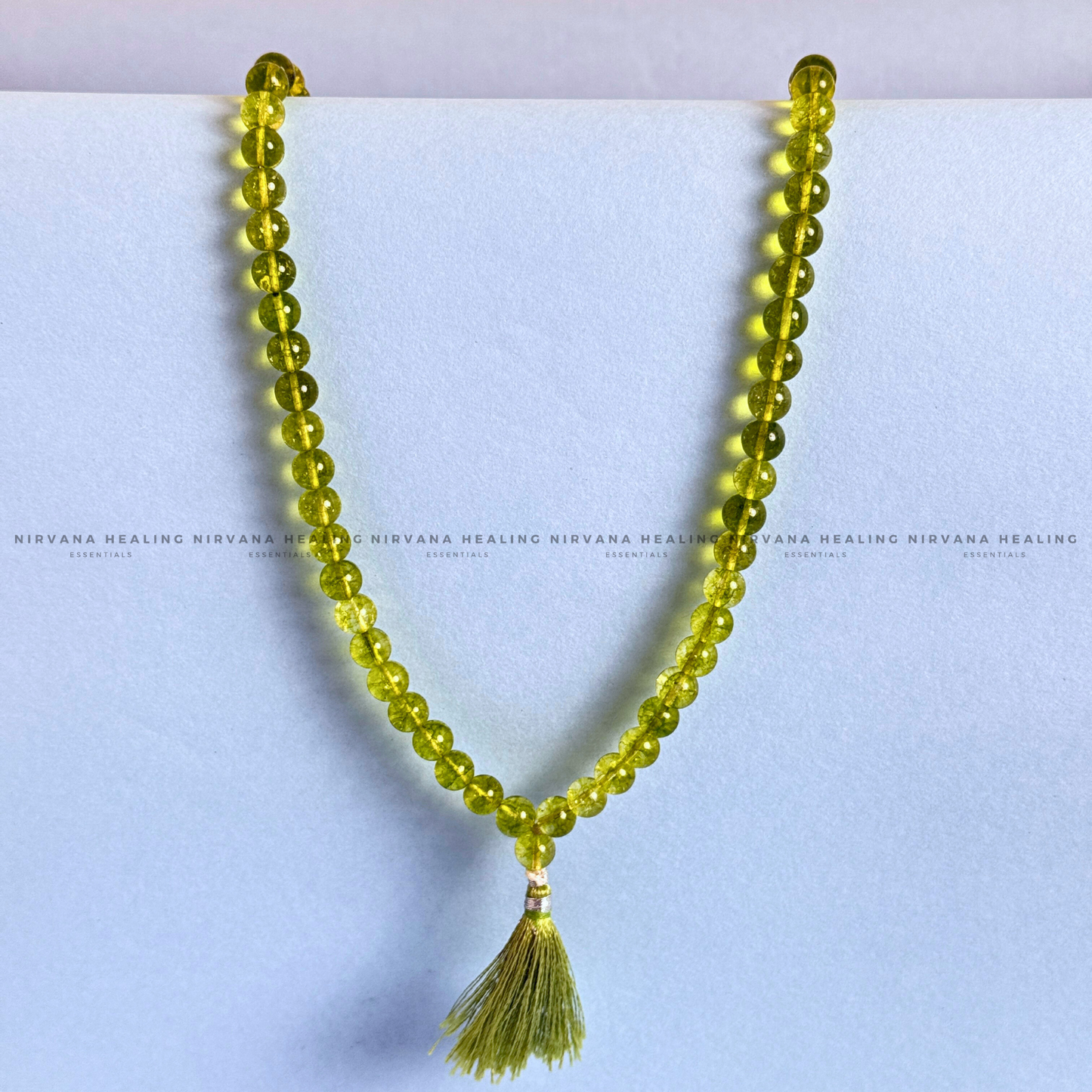 PERIDOT MALA (Prosperity, Cheerfulness, Abundance And Renewal) image 3