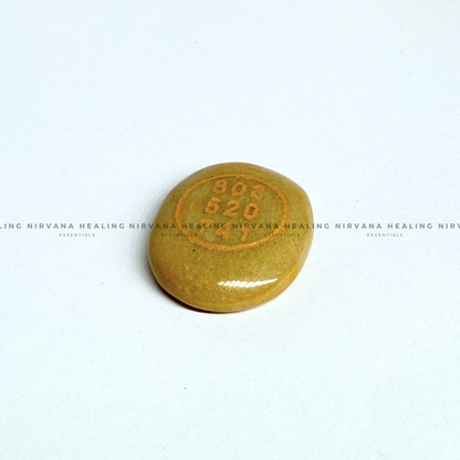 YELLOW AVENTURINE ABUNDANCE ZIBU COIN (Joy, Leadership And Empowerment). image 3