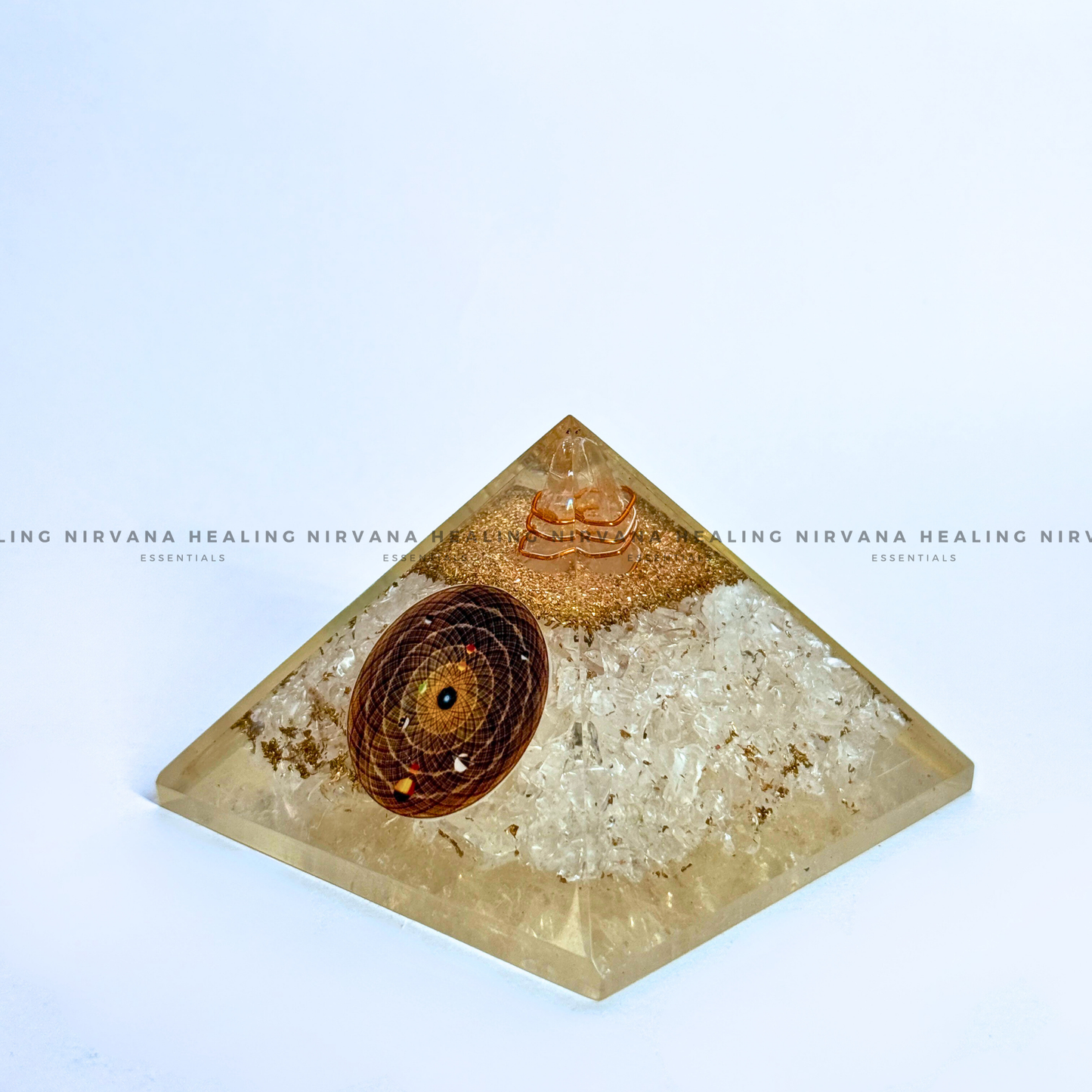 SELENITE PYRAMID (Aura Cleansing, Charging, Cleansing And Purification). image 1