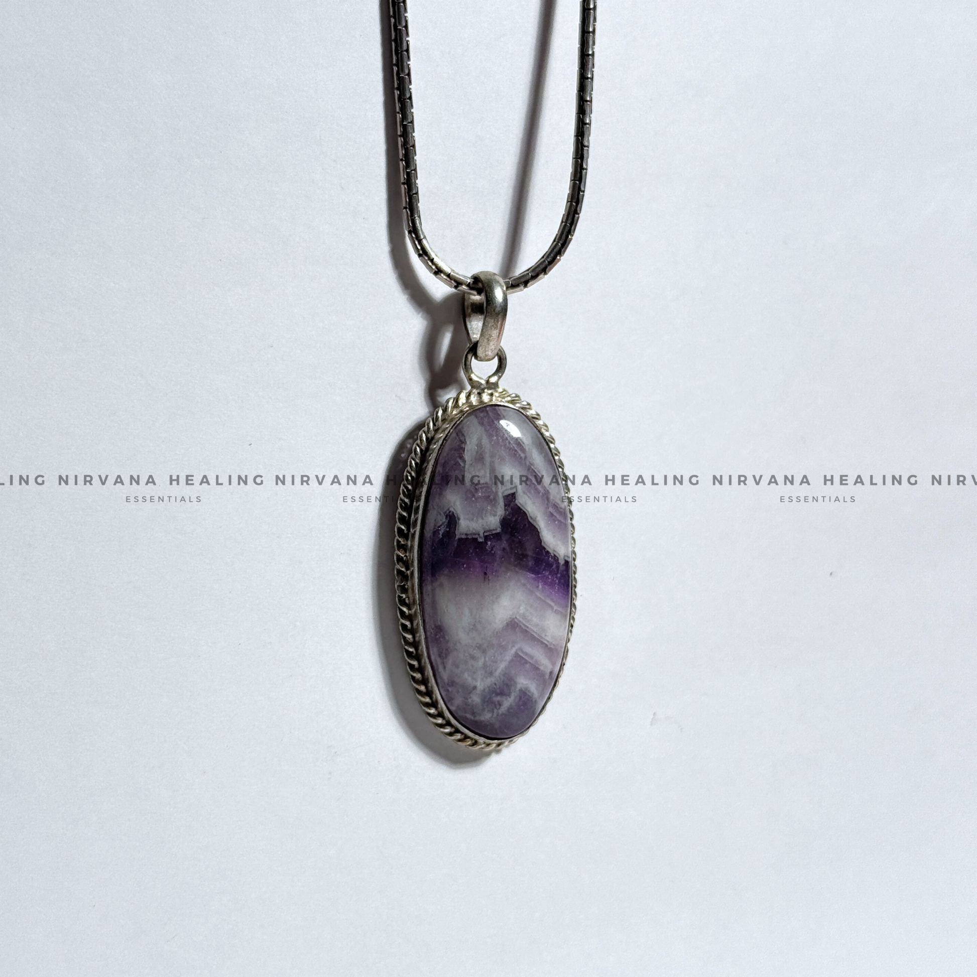 AMETHYST CRYSTAL PENDANT (Meditation, Stress Reduction, Intuition And Manifestation) image 6