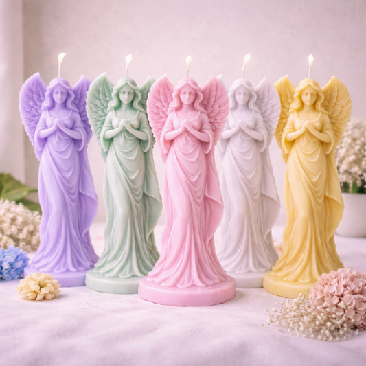 ARCHANGEL RITUAL CANDLE (Made From Natural Beeswax) image 0