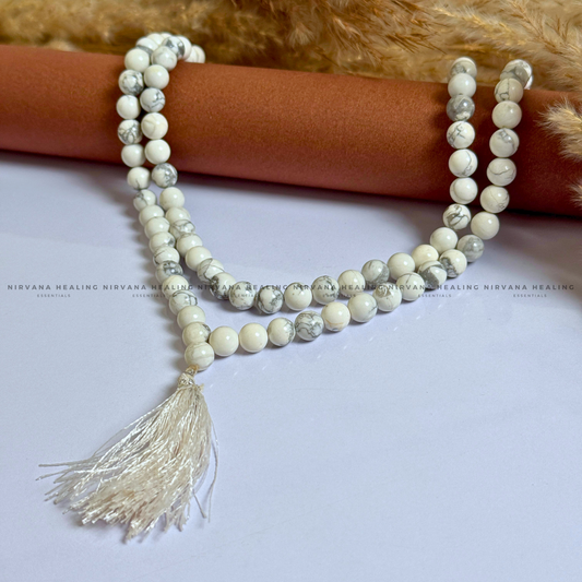 HOWLITE MALA (Peace, Sleep, Patience And Spiritual Awakening) image 1