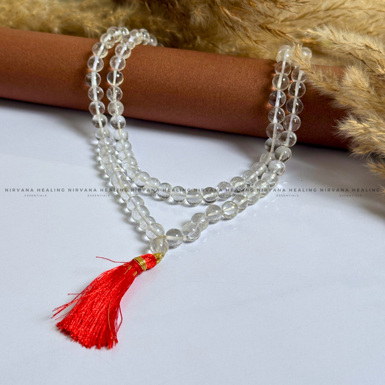 CLEAR QUARTZ MALA (Mental Clarity, Master Healer And Energy Amplifier) image 1