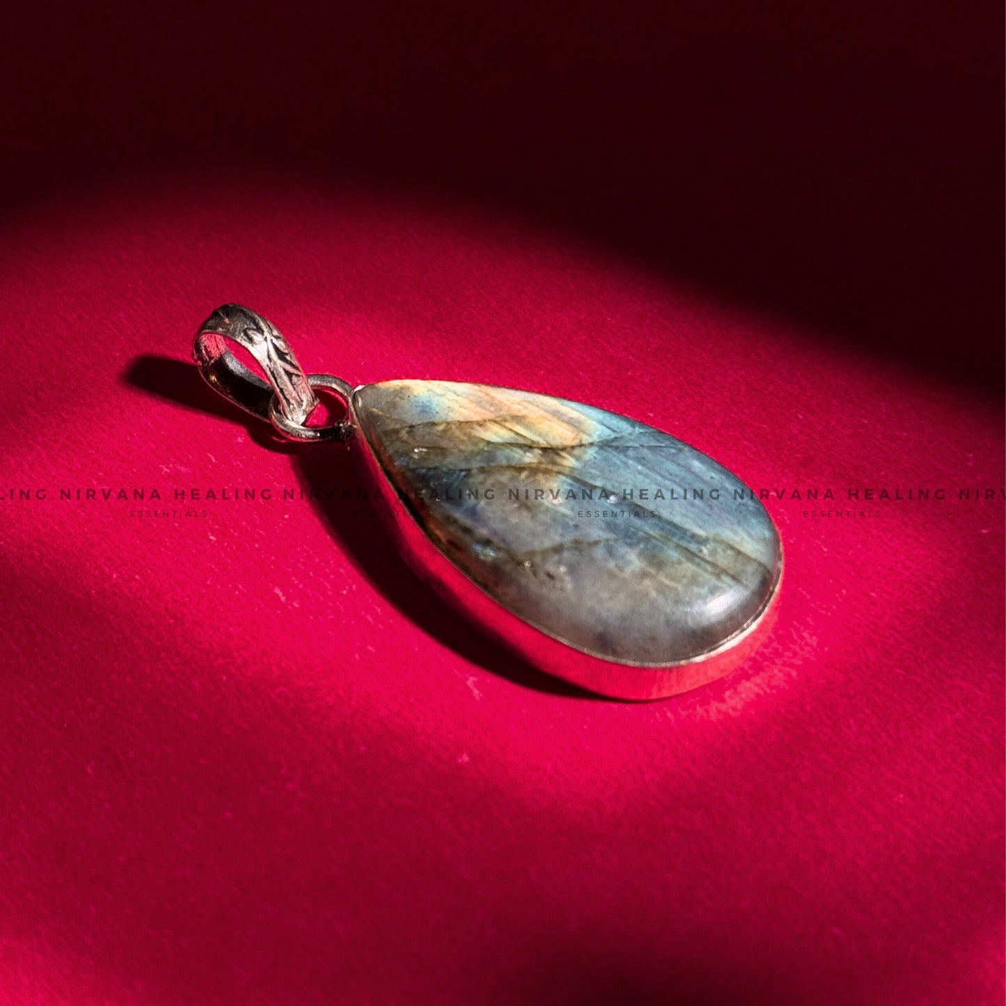 LABRADORITE CRYSTAL DESIGNER PENDANT (Intuition, Inner Power And Transformation).    image 7