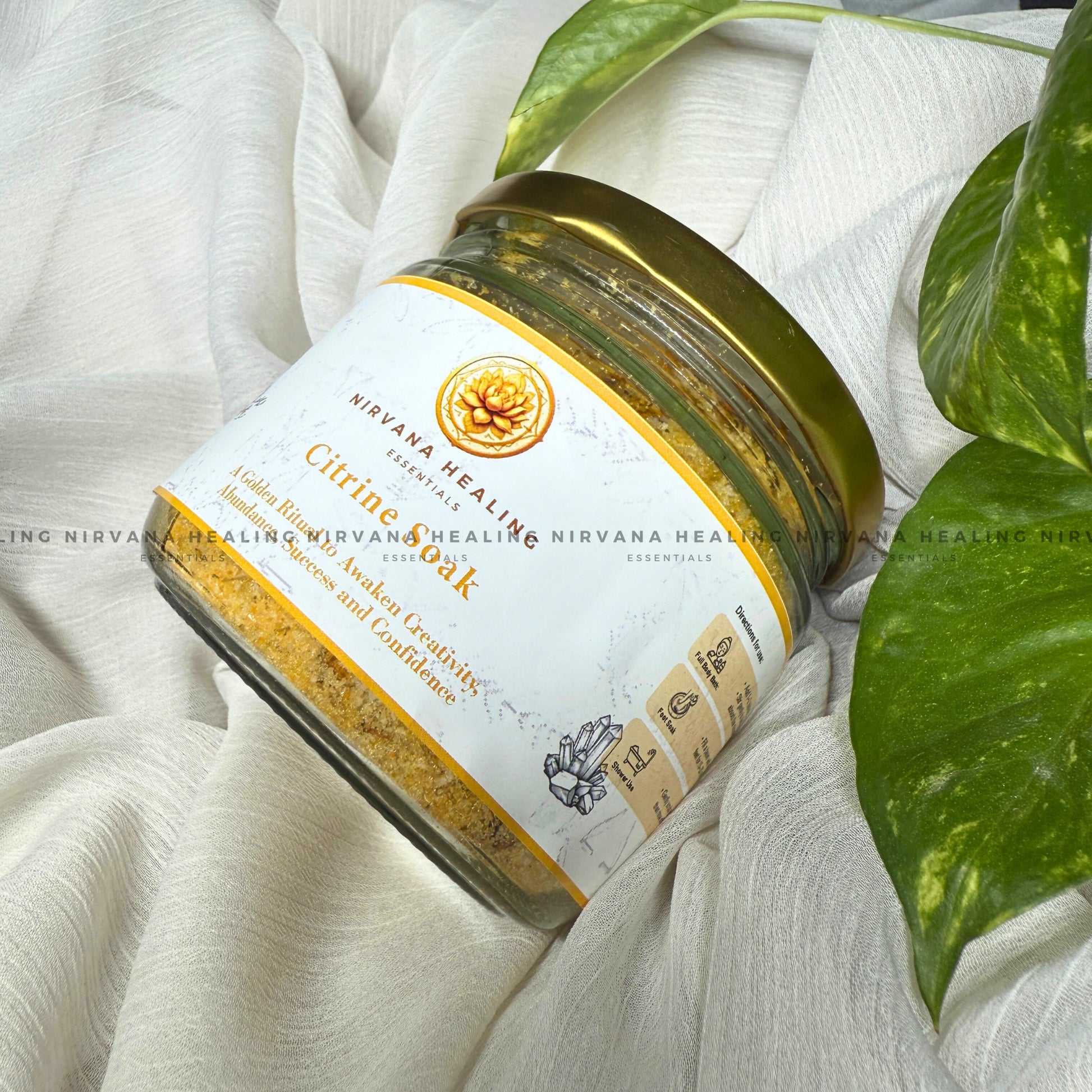 CITRINE SOAK (Crystal-Infused Bath Salt) image 1