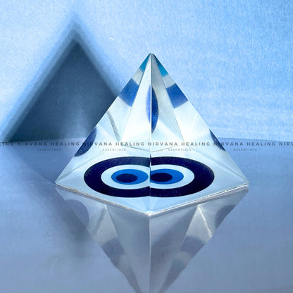 EVIL EYE PYRAMID (Calm, Protection And Spiritual Balance) image 0