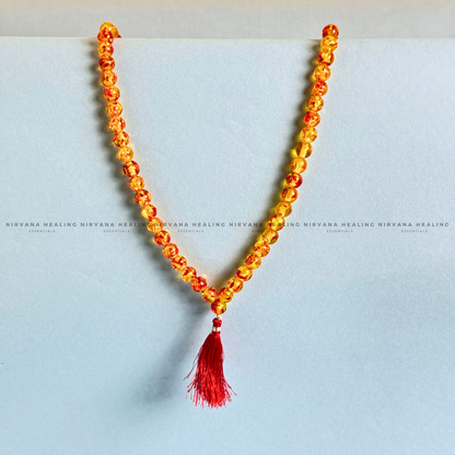 AMBER JADE MALA (Detox, Health, Joy And Soul Healing)   image 3